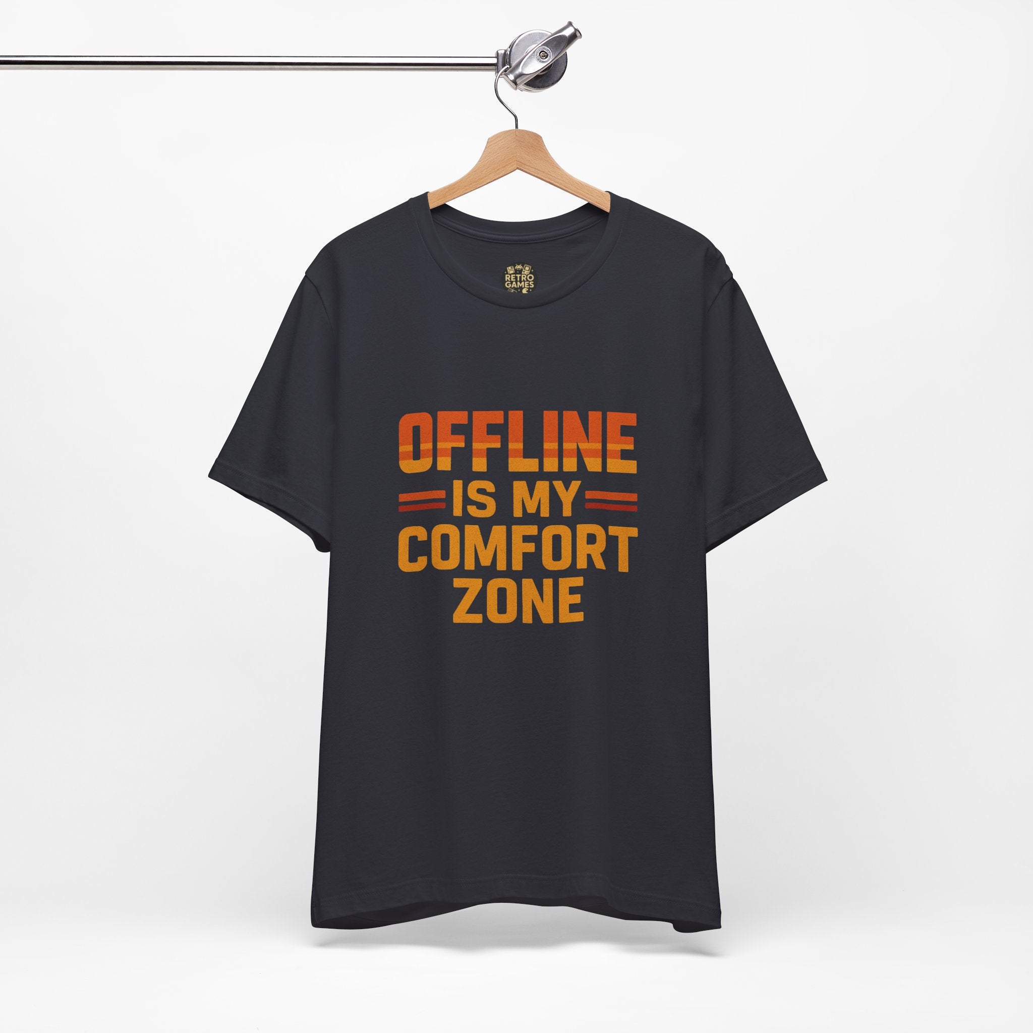 Offline Is My Comfort Zone – Retro 80s-Inspired Graphic Tee