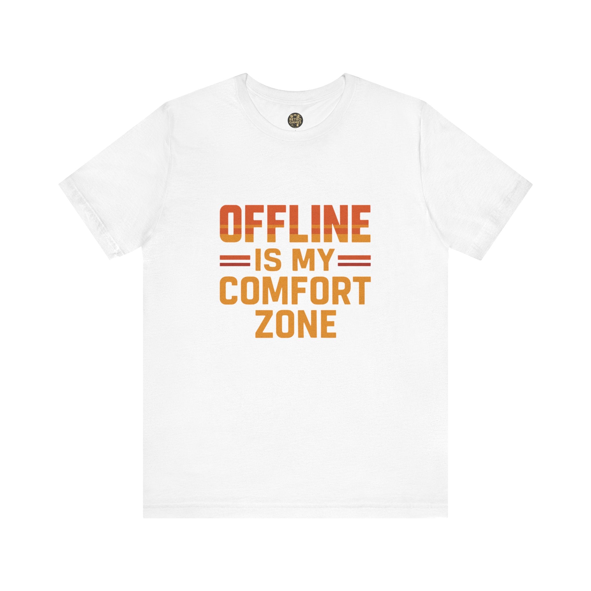 Offline Is My Comfort Zone – Retro 80s-Inspired Graphic Tee