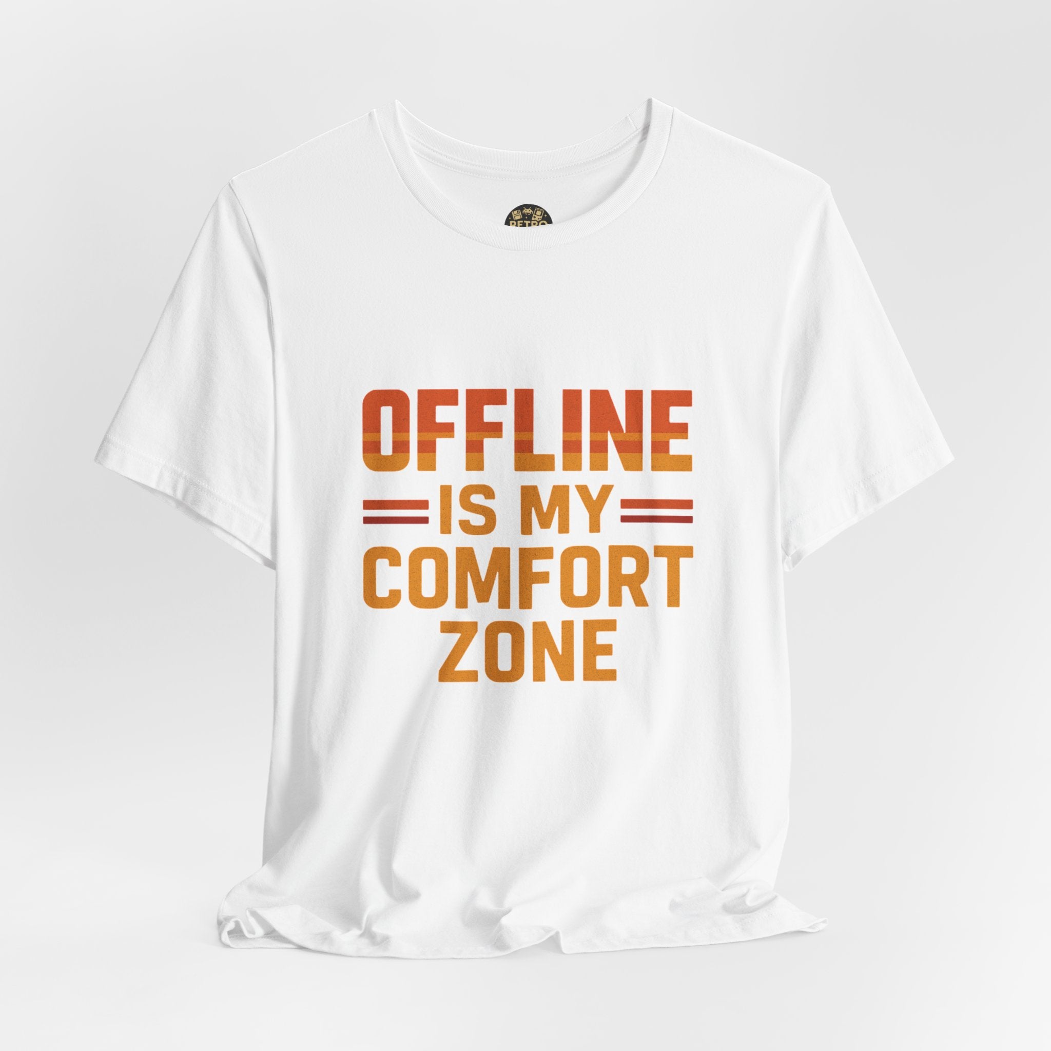 Offline Is My Comfort Zone – Retro 80s-Inspired Graphic Tee