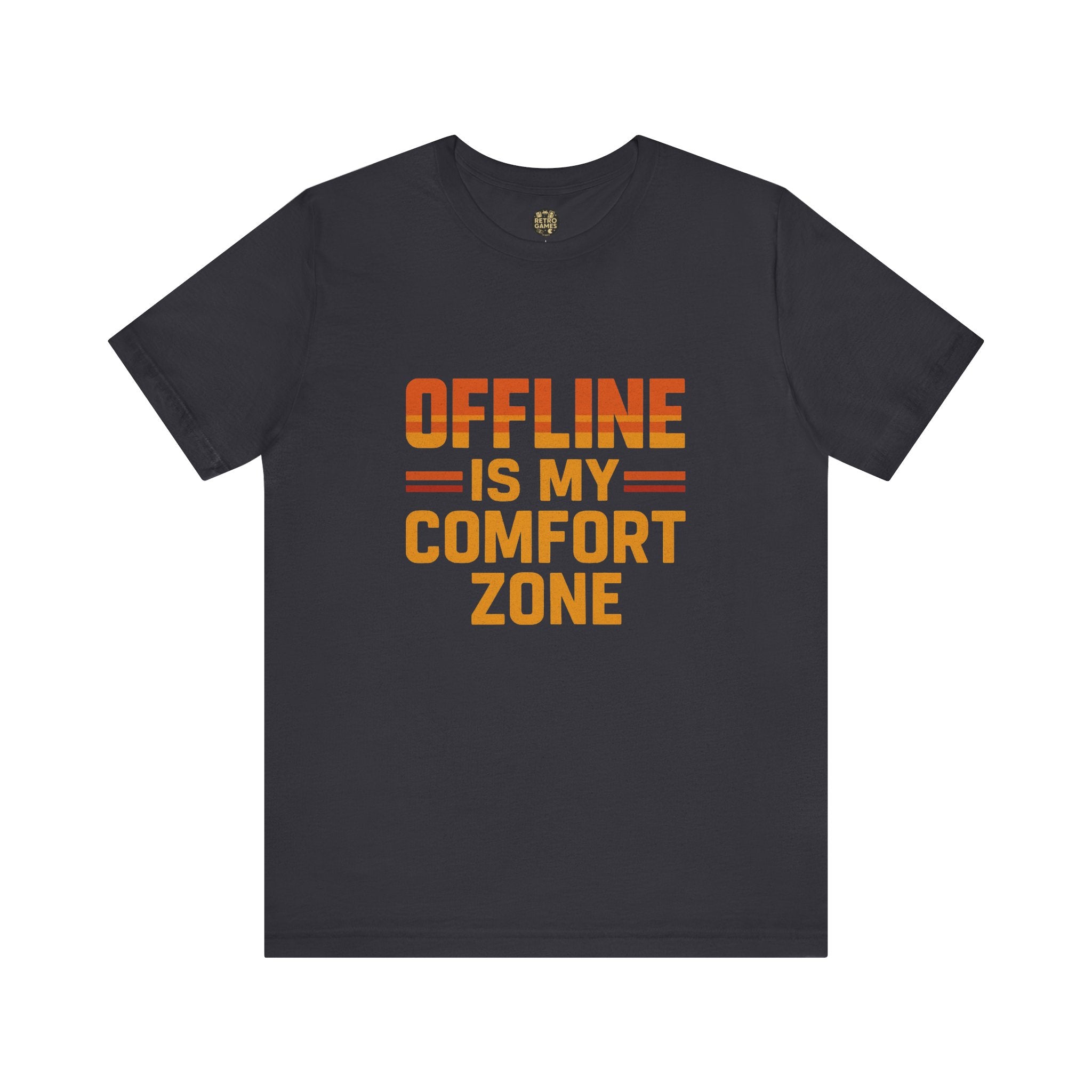 Offline Is My Comfort Zone – Retro 80s-Inspired Graphic Tee