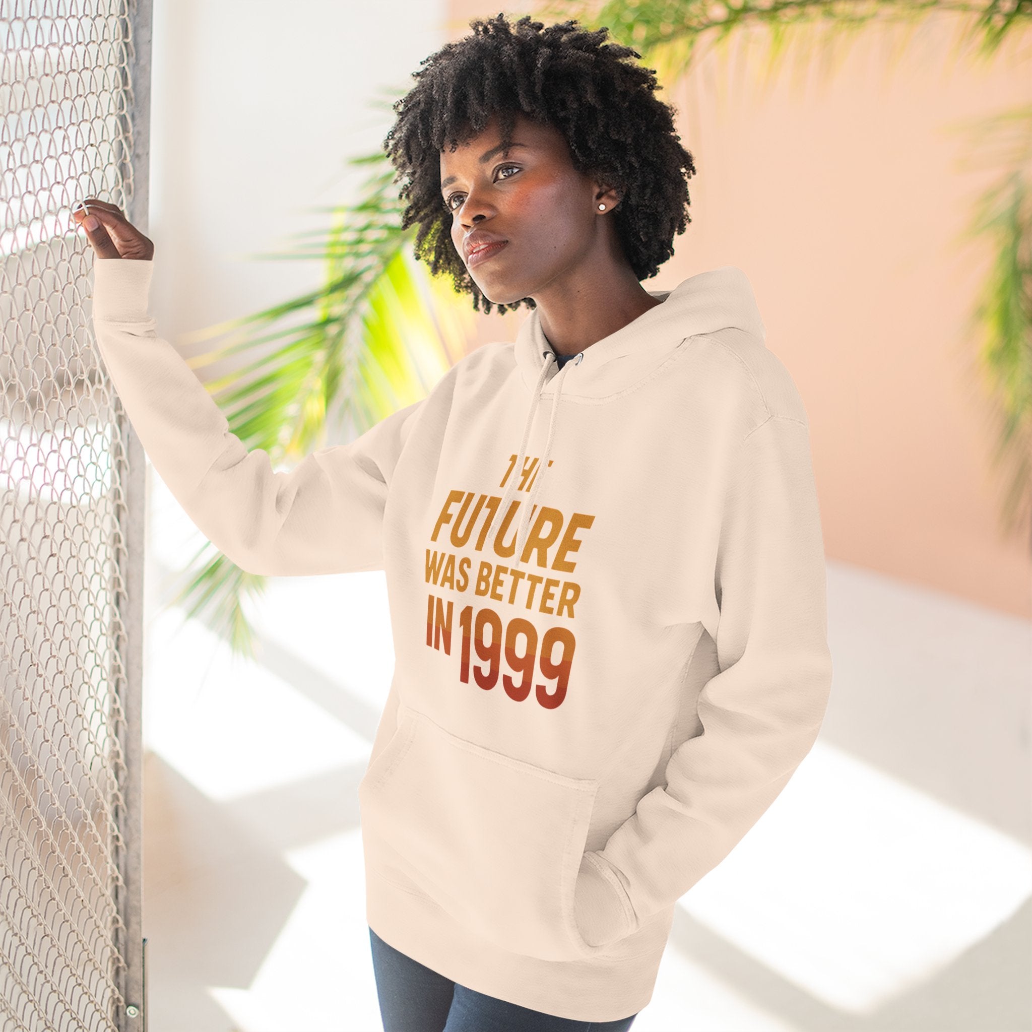 The Future Was Better in 1999 – Retro Nostalgia Hoodie