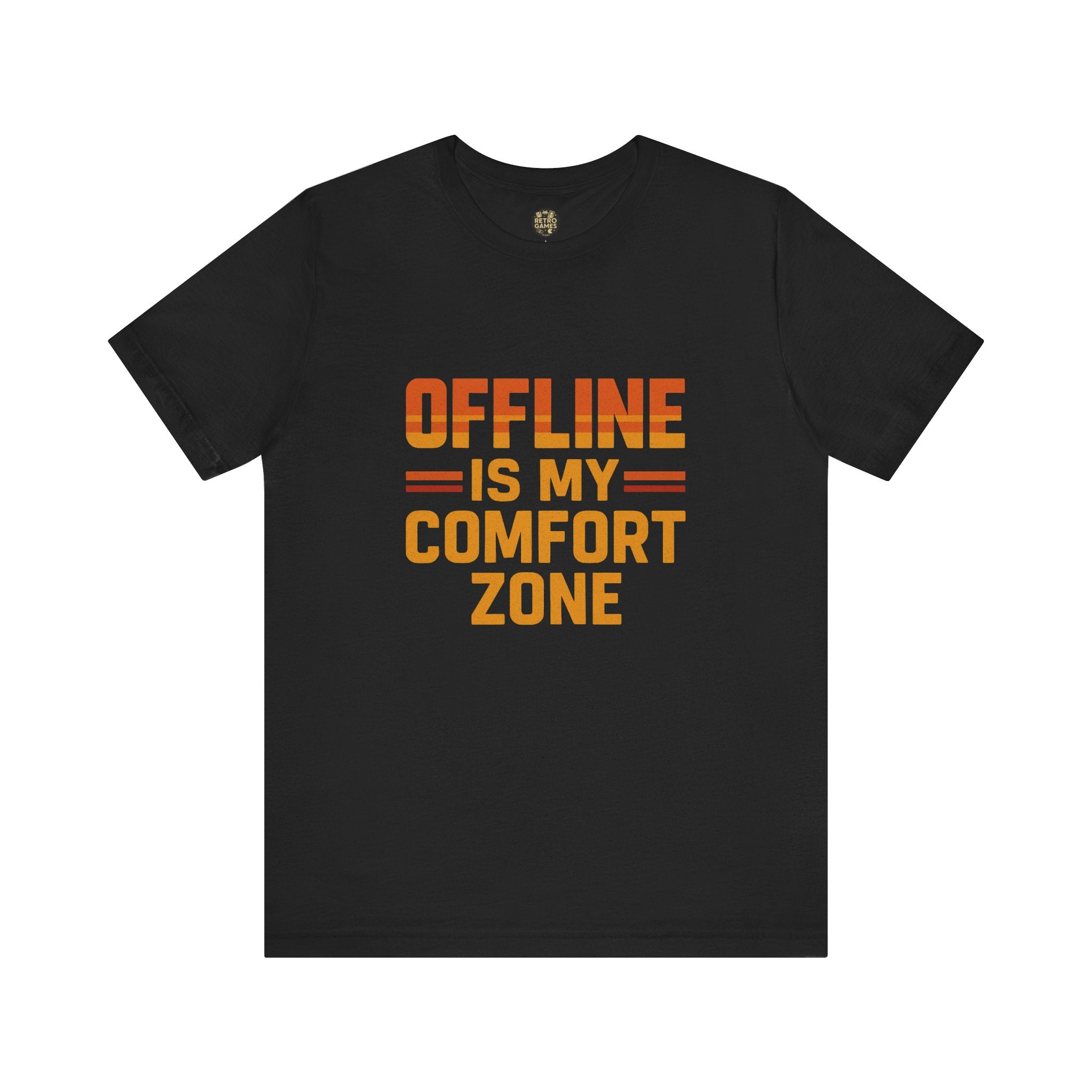 Offline Is My Comfort Zone – Retro 80s-Inspired Graphic Tee
