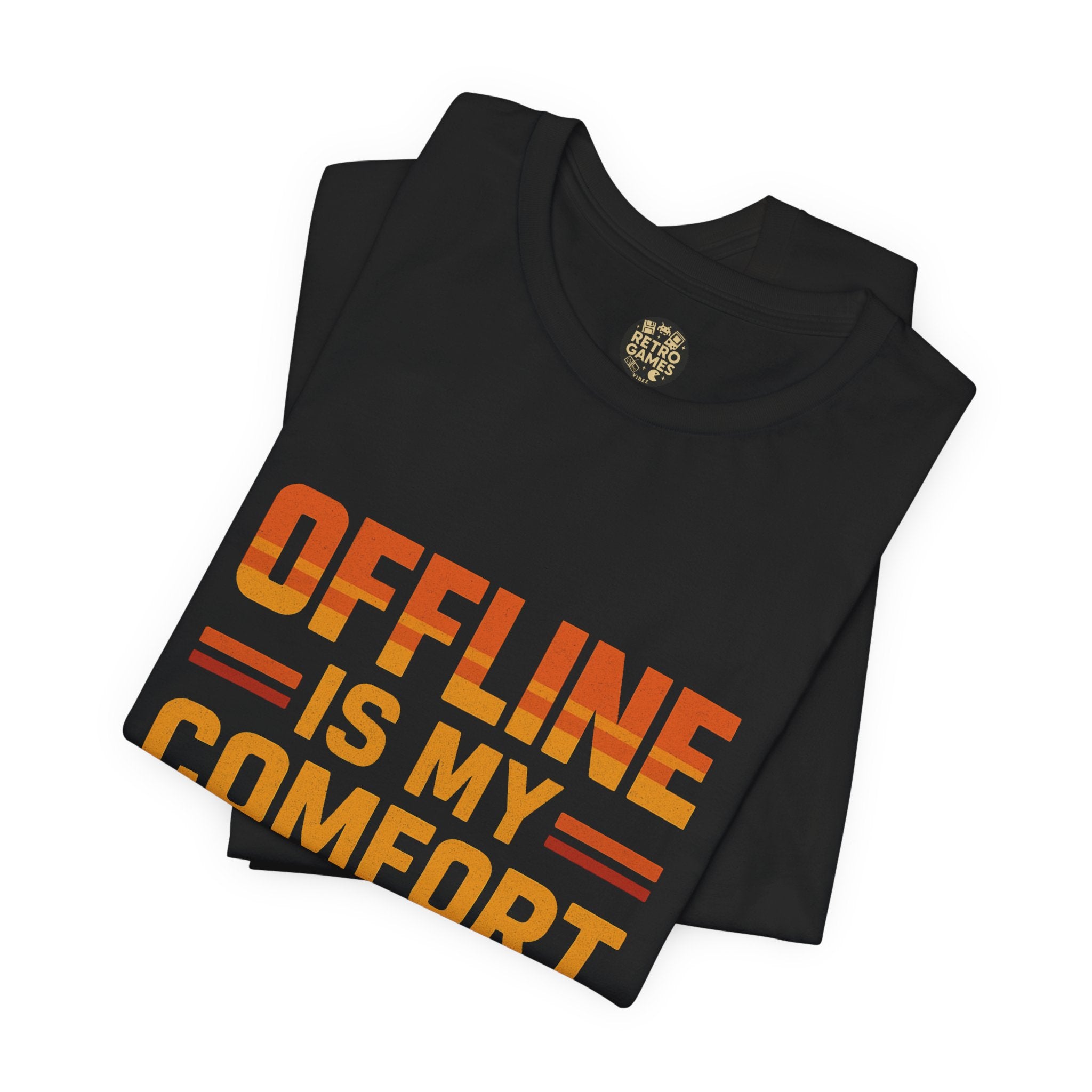 Offline Is My Comfort Zone – Retro 80s-Inspired Graphic Tee